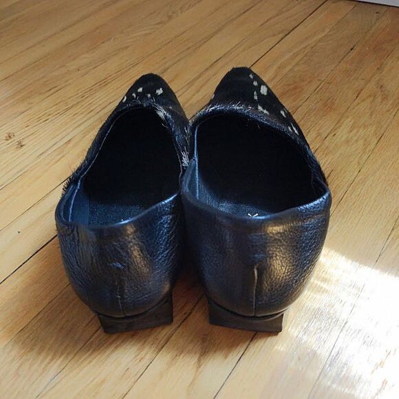 Home Work Atelier Handmade Ankle Boots Leather Pony Calf Hair Booties Western 5 - Picture 8 of 12